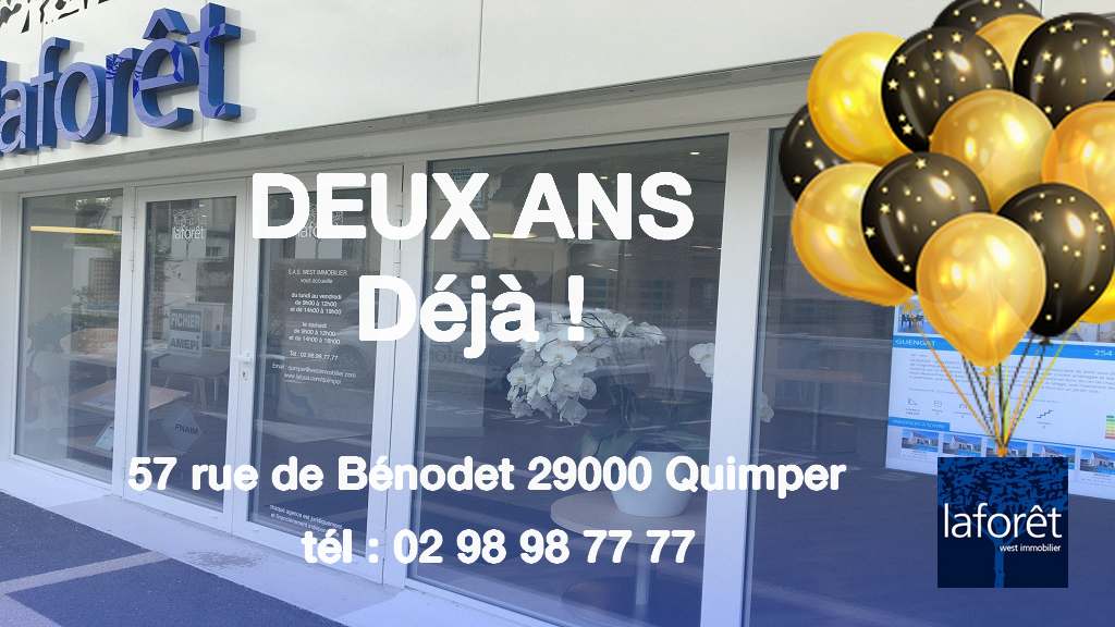 Immobilier Quimper: Laforêt Fête Les 2 Ans De Son Agence Rue De Bénodet ...